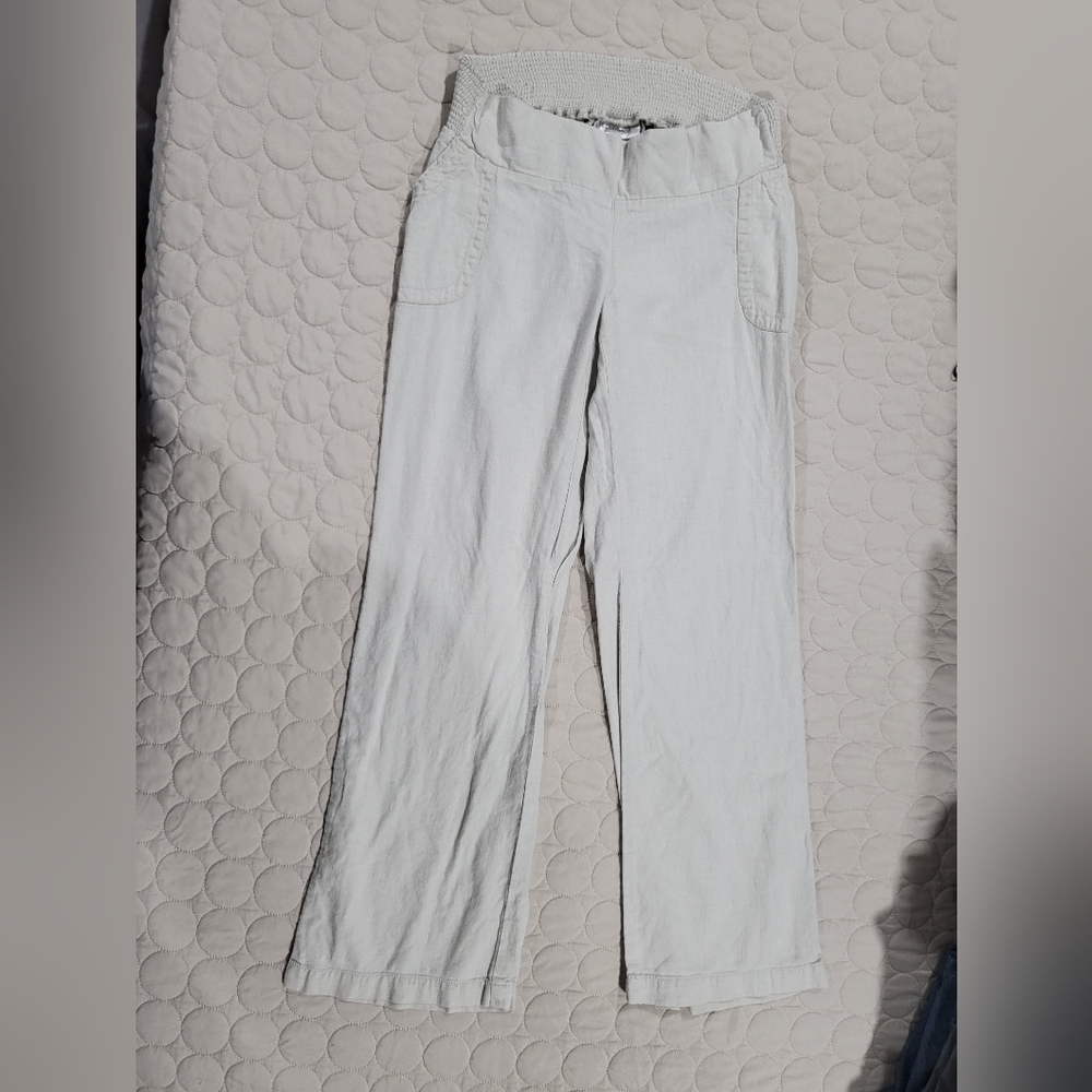 Maternity Linen Pants